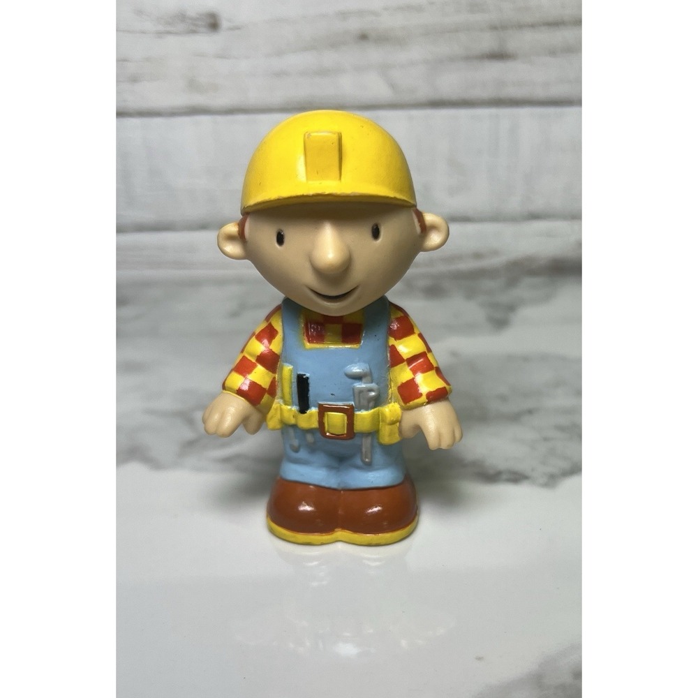 VTG Bob the Builder Construction Worker‎ PVC Figure 2.75" Tall